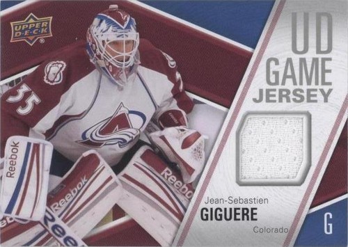 2011-12 Upper Deck - Jean-Sebastien Giguere #GJ-JG