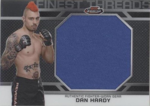 2013 Topps Finest UFC - Dan Hardy #JFT-DH