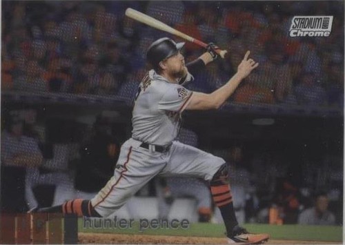 2020 Topps Stadium Club Chrome - Hunter Pence #371