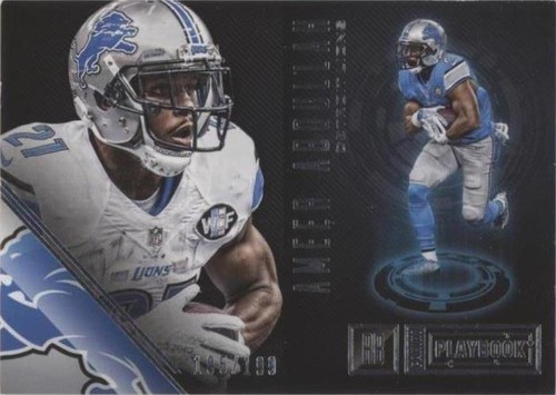 2016 Panini Playbook Ameer Abdullah #10