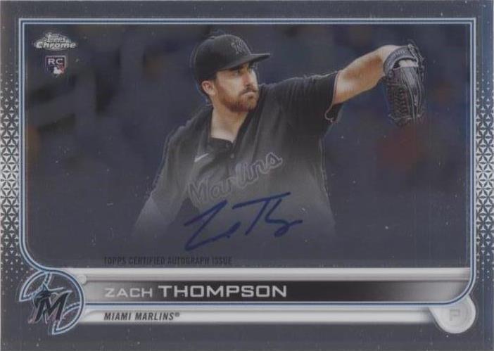 2022 Topps Chrome - Zach Thompson #RA-ZT