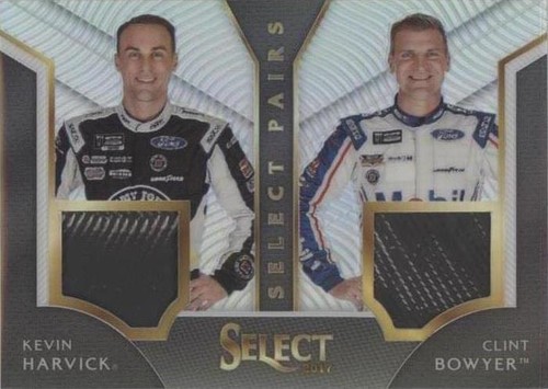 2017 Panini Select - Clint Bowyer Kevin Harvick #KH-CB