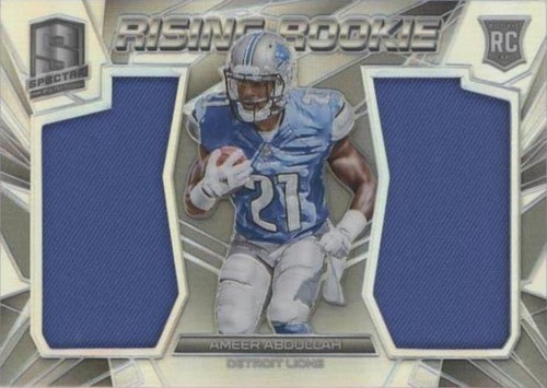 2015 Panini Spectra Ameer Abdullah #RR-AA