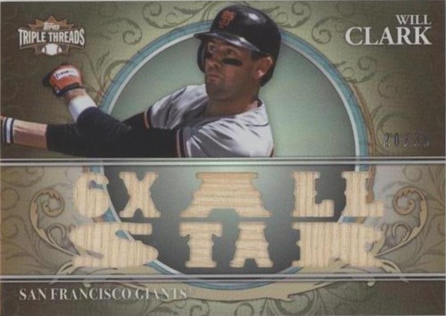 2013 Topps Triple Threads - Will Clark #TTR-WC3