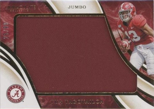 2020 Panini Immaculate Collection Collegiate Tua Tagovailoa #6