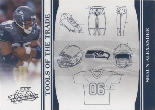 2006 Playoff Absolute Memorabilia Shaun Alexander #TOT-123