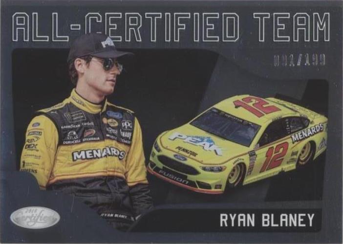 2018 Panini Certified - Ryan Blaney #ACT8