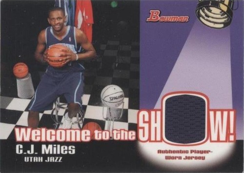 2005-06 Bowman Draft Picks & Prospects - C.J. Miles #WSR-CJM