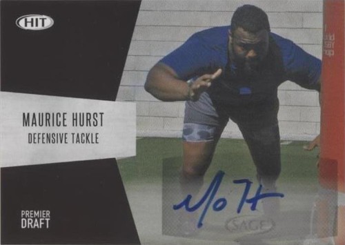 2018 Sage Hit Maurice Hurst #A-65