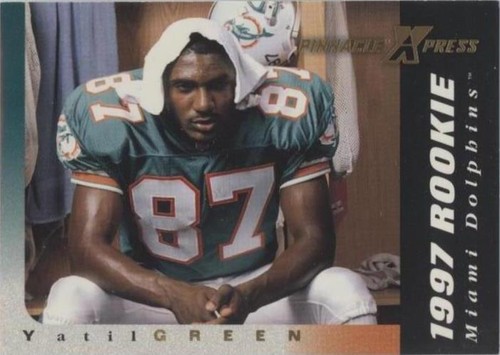 1997 Pinnacle X-Press Yatil Green #135