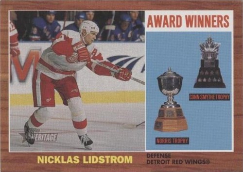 2002-03 Topps Heritage - Nicklas Lidstrom #104