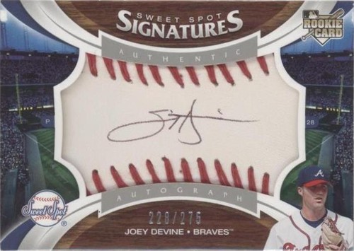 2006 Upper Deck Sweet Spot - Joey Devine #154