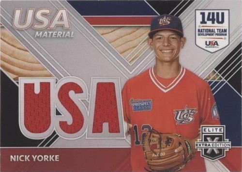 2020 Panini Elite Extra Edition - Nick Yorke #USAM-NY