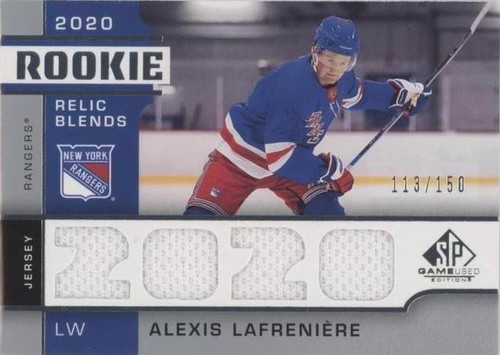 2020-21 Upper Deck SP Game Used - Alexis Lafreniere #RB-AL
