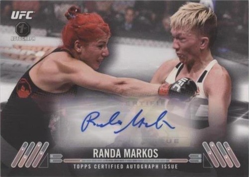 2017 Topps UFC Knockout - Randa Markos #KA-RM