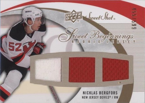 2007-08 Upper Deck Sweet Shot - Niclas Bergfors #105