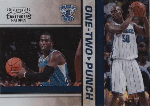 2010-11 Playoff Contenders Patches - Chris Paul/Emeka Okafor #21