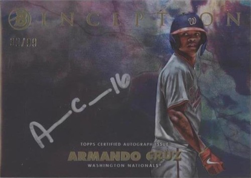 2021 Bowman Inception - Armando Cruz #ISS-AC