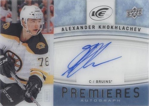 2014-15 Upper Deck Ice - Alexander Khokhlachev #IPA-AK