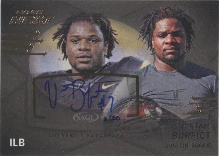 2012 SAGE Next Vontaze Burfict #SA-5