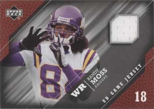 2005 Upper Deck Randy Moss #GJ-RM