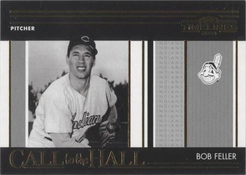 2004 Donruss Timelines - Bob Feller #CH-3