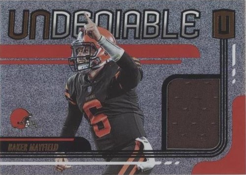 2019 Panini Unparalleled Baker Mayfield #UN-BM