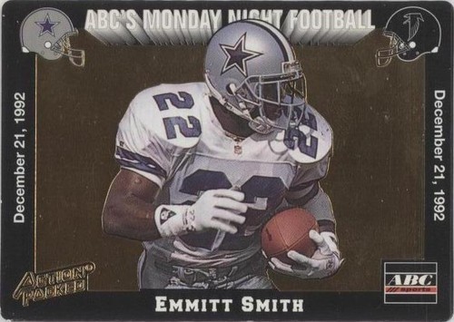 1993 Action Packed Monday Night Football Emmitt Smith #MN3