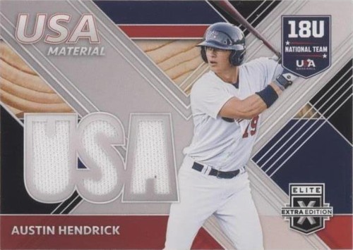 2020 Panini Elite Extra Edition - Austin Hendrick #USAM-AH