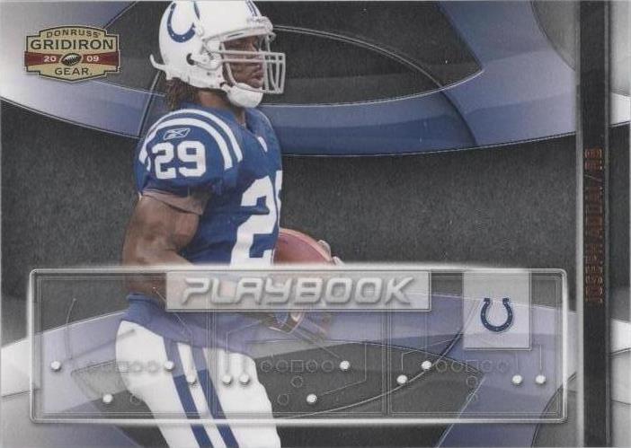 2009 Donruss Gridiron Gear Joseph Addai #4