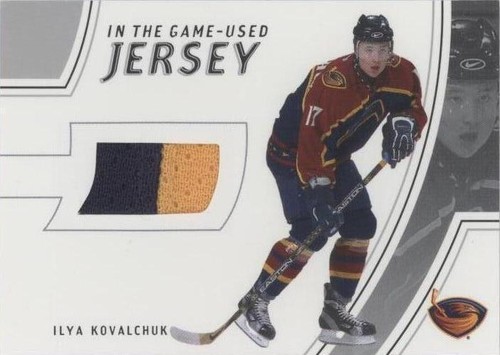 2002-03 In the Game-Used - Ilya Kovalchuk #GUJ-10