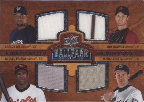 2008 Upper Deck Ballpark Collection - Carlos Lee Hank Blalock Josh Hamilton #318
