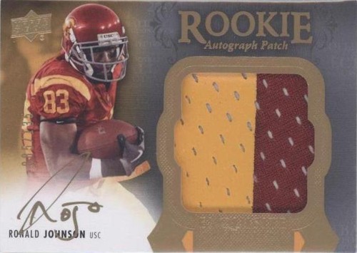 2011 Upper Deck Exquisite Collection Ronald Johnson #131