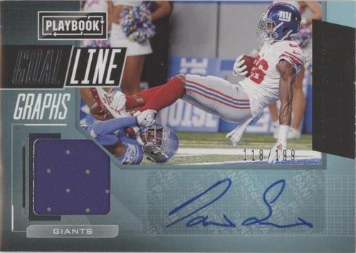 2020 Panini Playbook Darius Slayton #GLG-DS