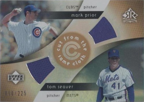 2005 Upper Deck Reflections - Mark Prior Tom Seaver #CC-PS