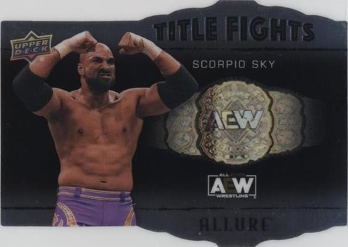 2022 Upper Deck Allure AEW - Scorpio Sky #TF-18
