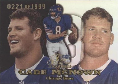 1999 Flair Showcase Cade McNown #183