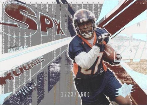 2003 SPx Ahmaad Galloway #142