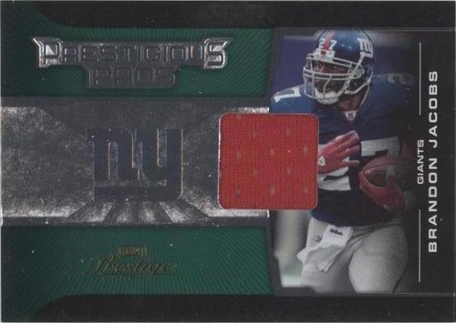 2008 Prestige Brandon Jacobs #PPR-10