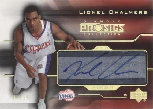 2004-05 Upper Deck Pro Sigs Diamond Collection - Lionel Chalmers #PS-LC