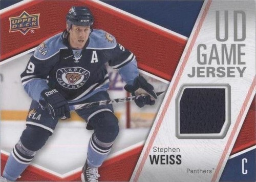 2011-12 Upper Deck - Stephen Weiss #GJ-SW