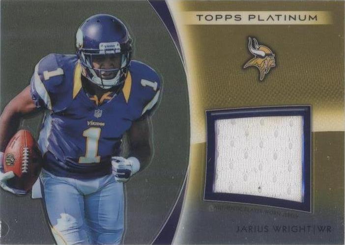 2012 Topps Platinum Jarius Wright #PRR-JW