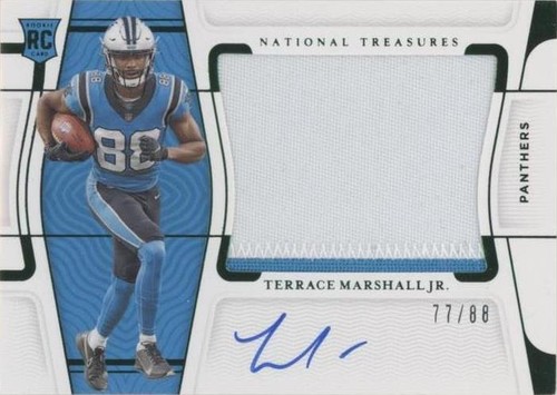 2021 Panini National Treasures Terrace Marshall Jr. #RMS-TMJ