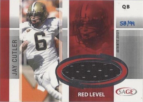 2006 SAGE Jay Cutler #J6