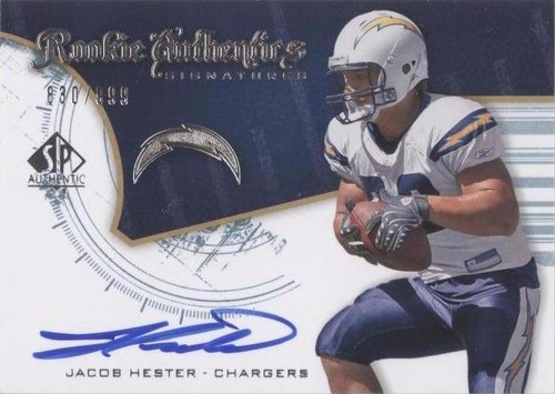 2008 SP Authentic Jacob Hester #238