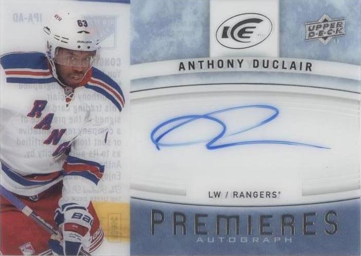 2014-15 Upper Deck Ice - Anthony Duclair #IPA-AD