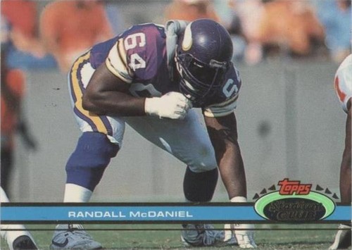 1991 Topps Stadium Club Randall McDaniel #172