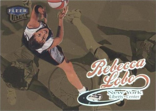 WNBA Rebecca Lobo HOF サイン入り写真 Rebecca Lobo Signed 3x5 Index Card Autographed WNBA