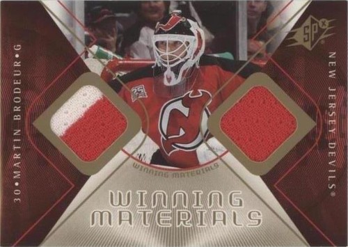 2007-08 SPx - Martin Brodeur #WM-MB
