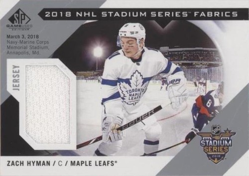 2018-19 Upper Deck SP Game Used - Zach Hyman #SS-ZH